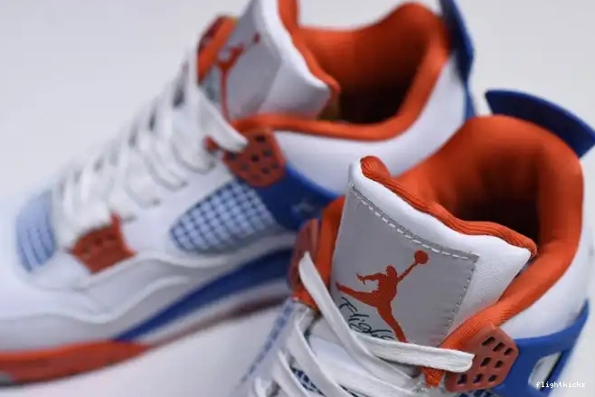 Jordan Bright Crimson-Royal 308497-171 Air 4 Blue White 0619